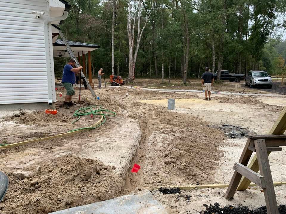 Sprinkler head installation for residential property