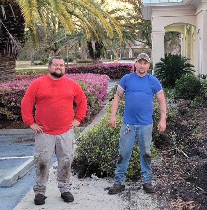 Complete landscape renovation in the Golden Isles